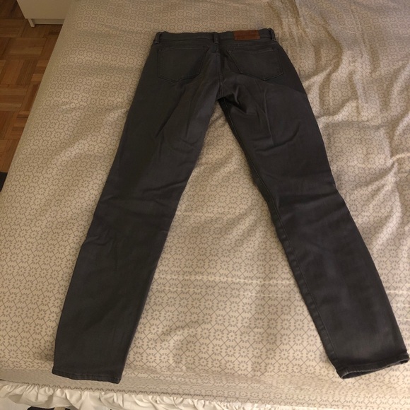 Jcrew grey toothpick jeans - Picture 2 of 5